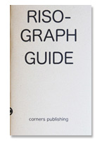 [재입고] Risograph Guide