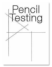 [재입고] 연필테스팅 Pencil Testing