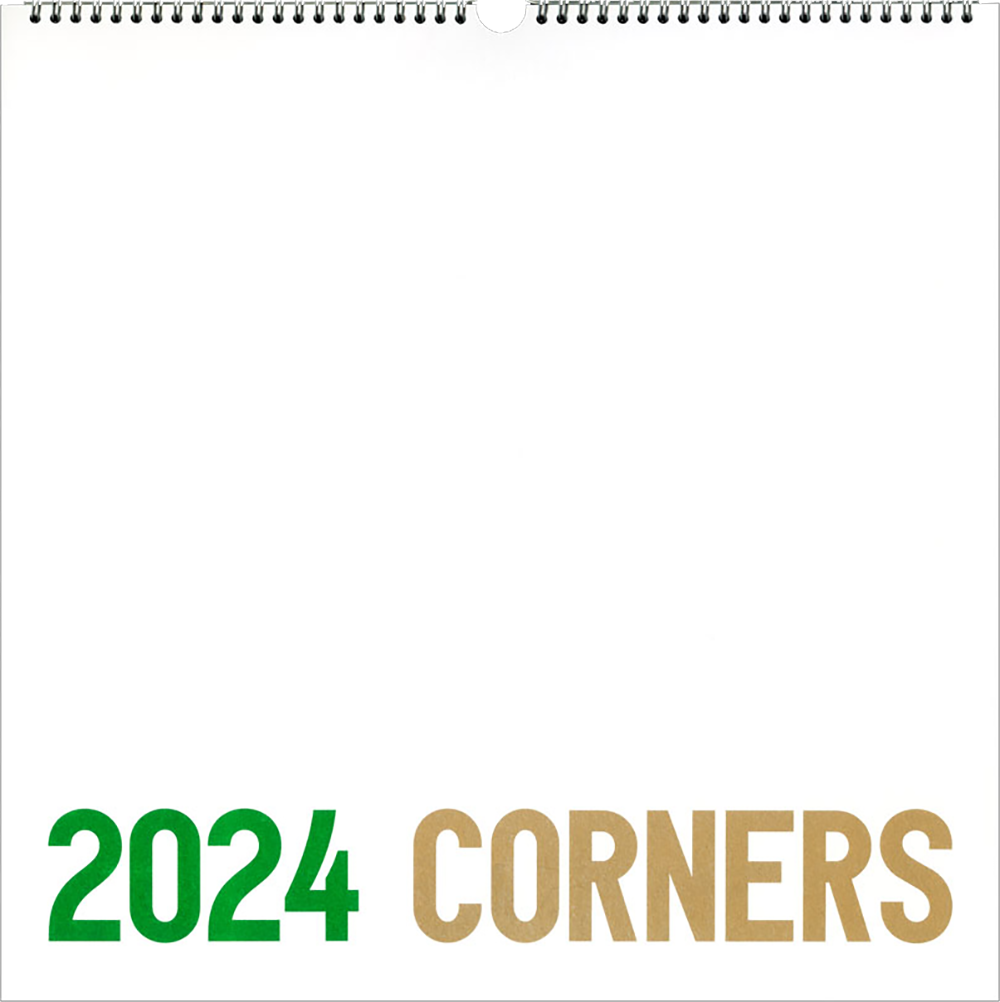 Corners 2024 Calendar (Large) · 코우너스