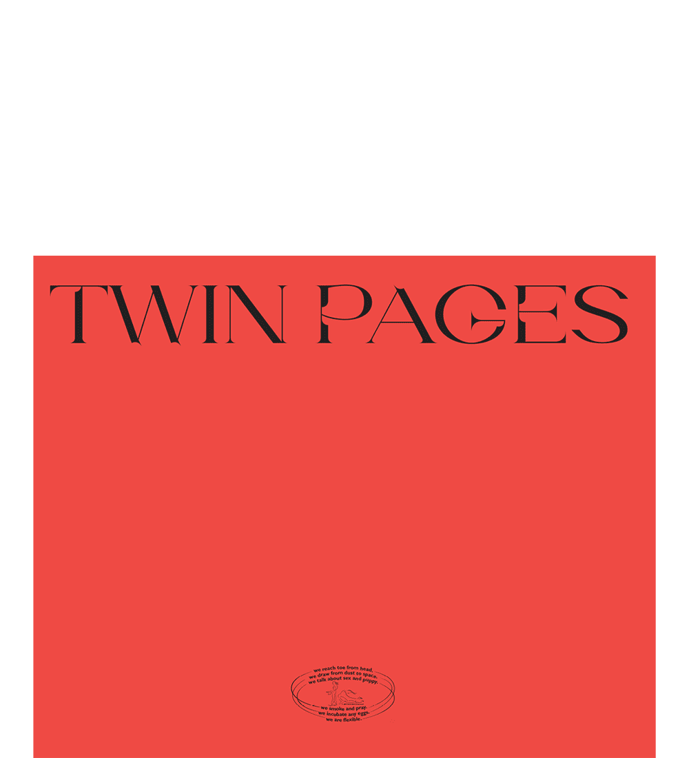 [54개의 책갈피] TWIN PAGES 필사 책갈피북 - Twin Sisters 트윈 시스터즈 · 이빈소연