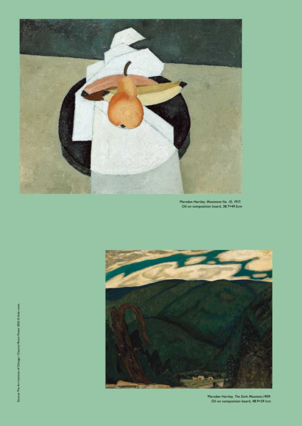 [재입고] Classical Room A3 포스터: Marsden Hartley  · 리틀룸